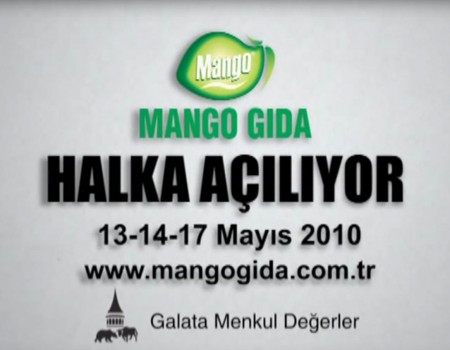 Mango Gıda – Halka Arz Reklam Filmi